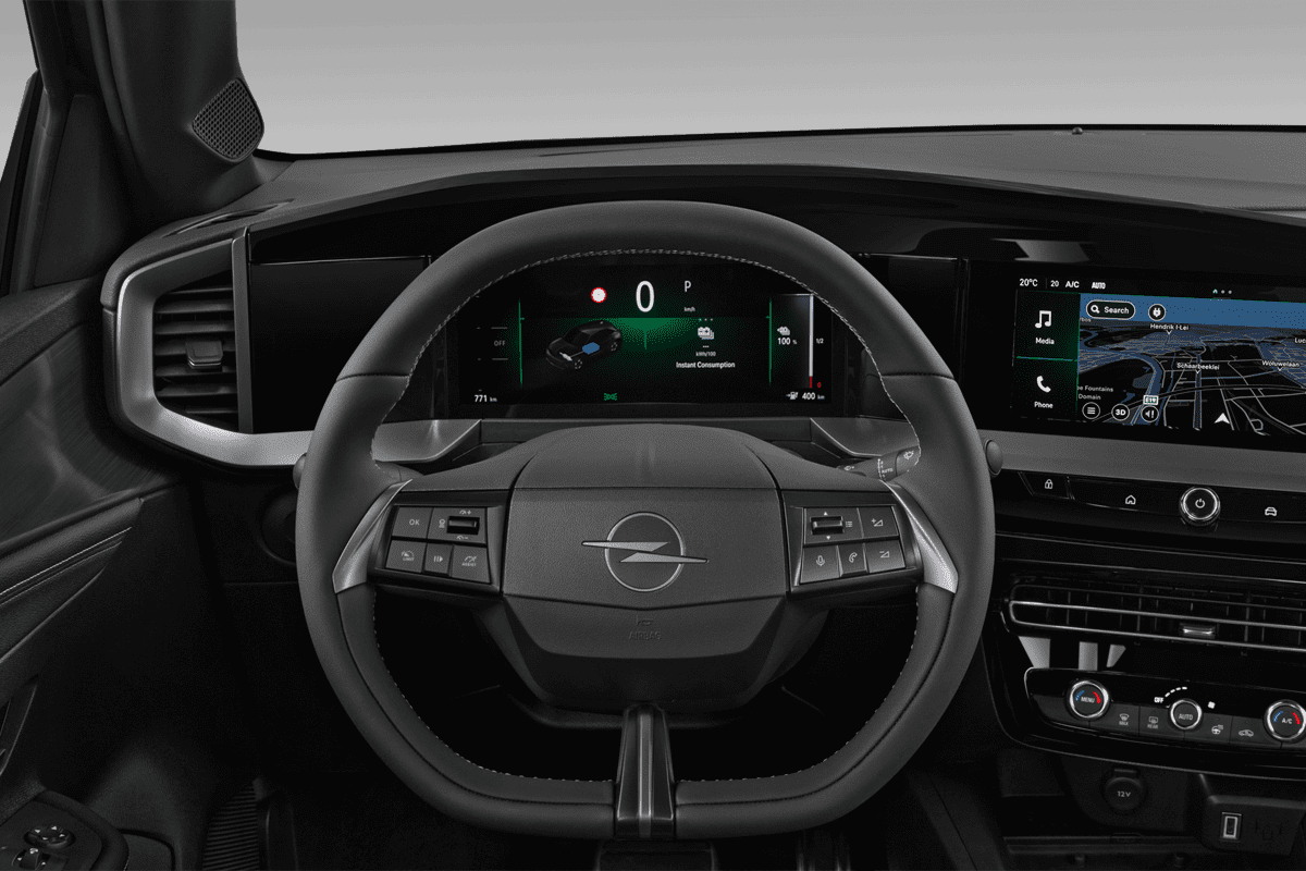 Lenkrad eines Opel Mokka Electric