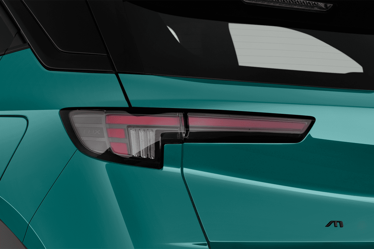 Heckleuchten eines Opel Mokka Electric