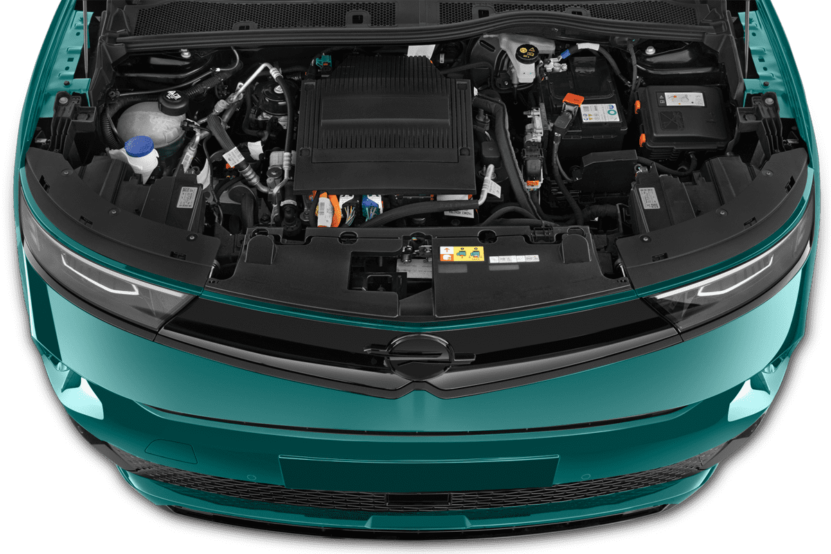 Motorraum eines Opel Mokka Electric
