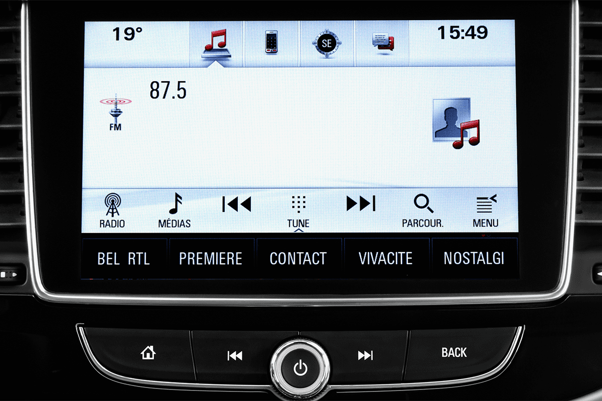 Audiosystem eines Opel Mokka X LPG