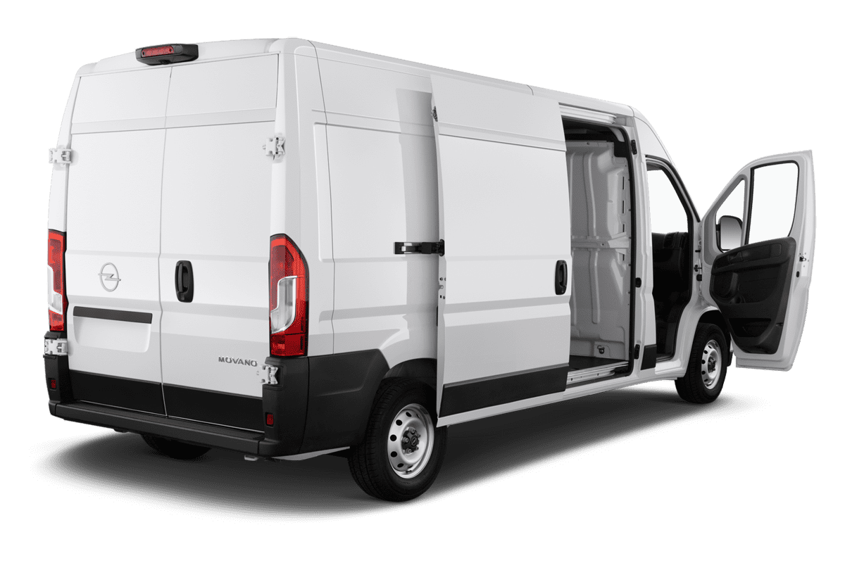 Türen eines Opel Movano Kastenwagen