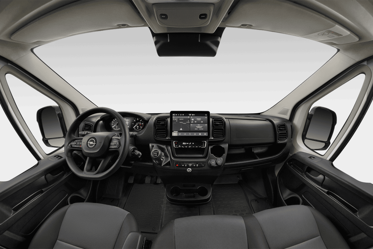 Armaturenbrett eines Opel Movano Kastenwagen