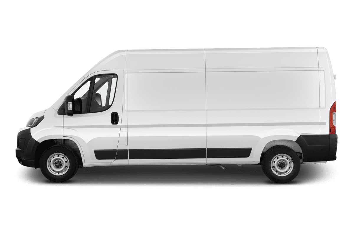 Seitenansicht eines Opel Movano Kastenwagen
