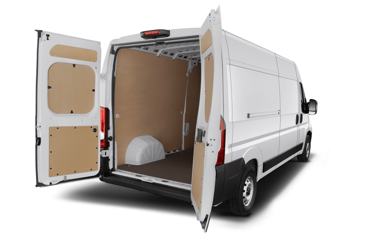 Kofferraum eines Opel Movano Kastenwagen