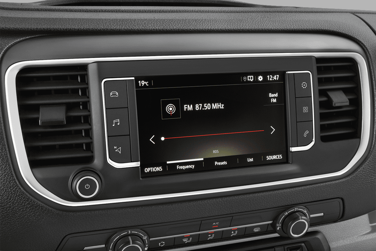 Audiosystem eines Opel Vivaro Kastenwagen