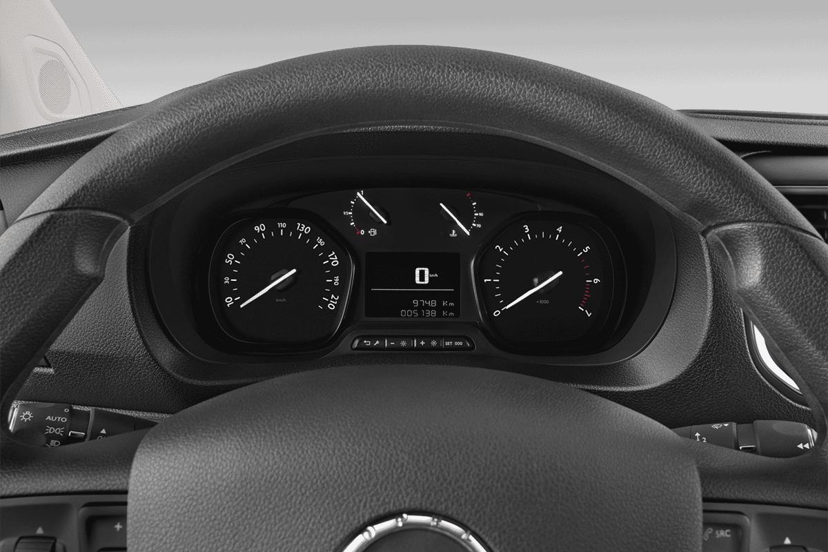 Kombiinstrument eines Opel Vivaro Kastenwagen