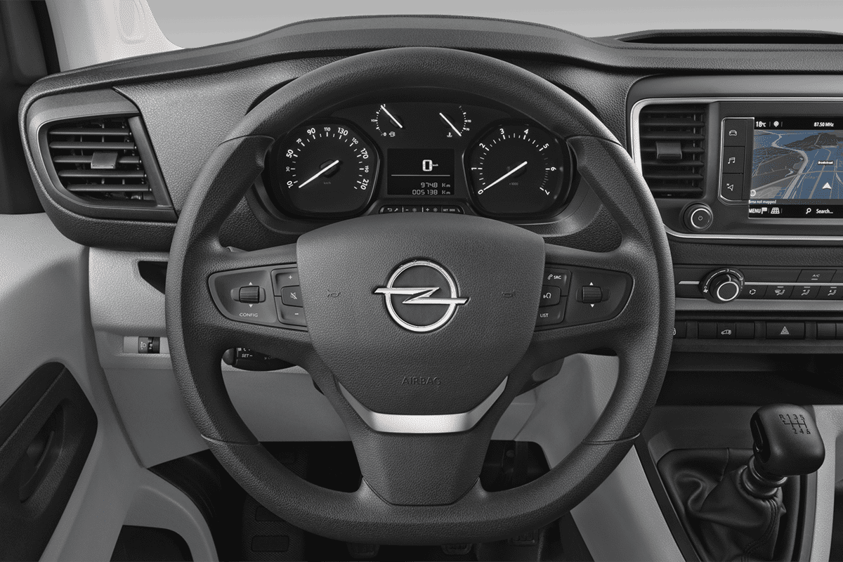 Lenkrad eines Opel Vivaro Kastenwagen