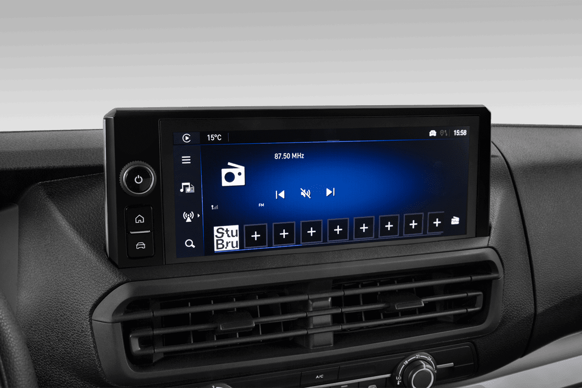 Audiosystem eines Opel Vivaro Kastenwagen