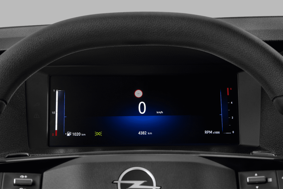 Kombiinstrument eines Opel Vivaro Kastenwagen