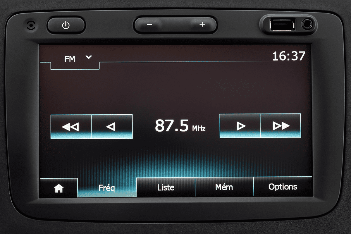 Audiosystem eines Opel Vivaro Kombi