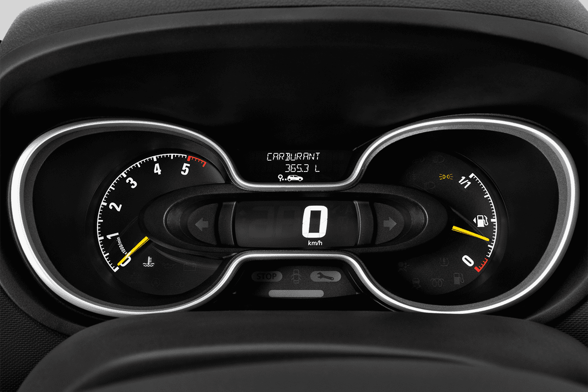 Kombiinstrument eines Opel Vivaro Kombi