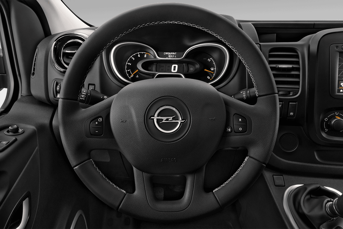 Lenkrad eines Opel Vivaro Kombi