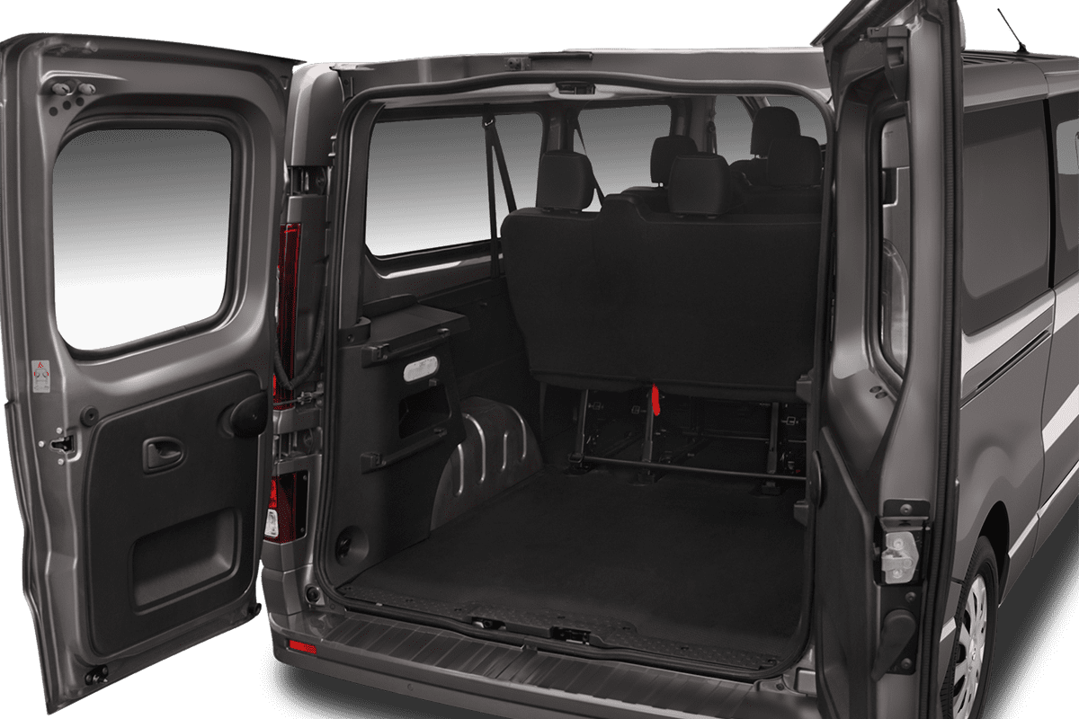 Kofferraum eines Opel Vivaro Kombi