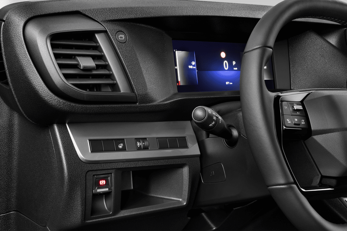 Lüftung eines Opel Vivaro Doppelkabine Kastenwagen