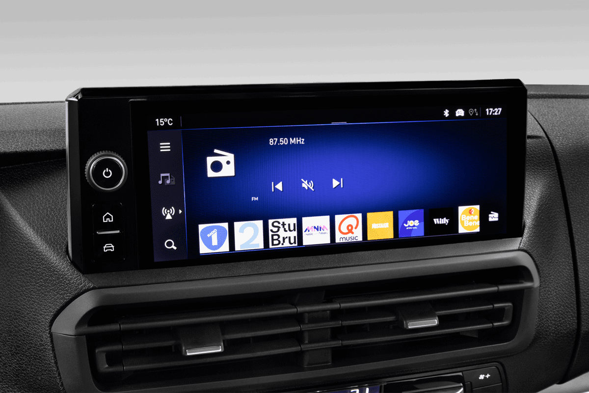 Audiosystem eines Opel Vivaro Doppelkabine Kastenwagen