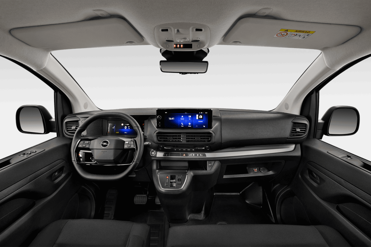 Armaturenbrett eines Opel Vivaro Doppelkabine Kastenwagen