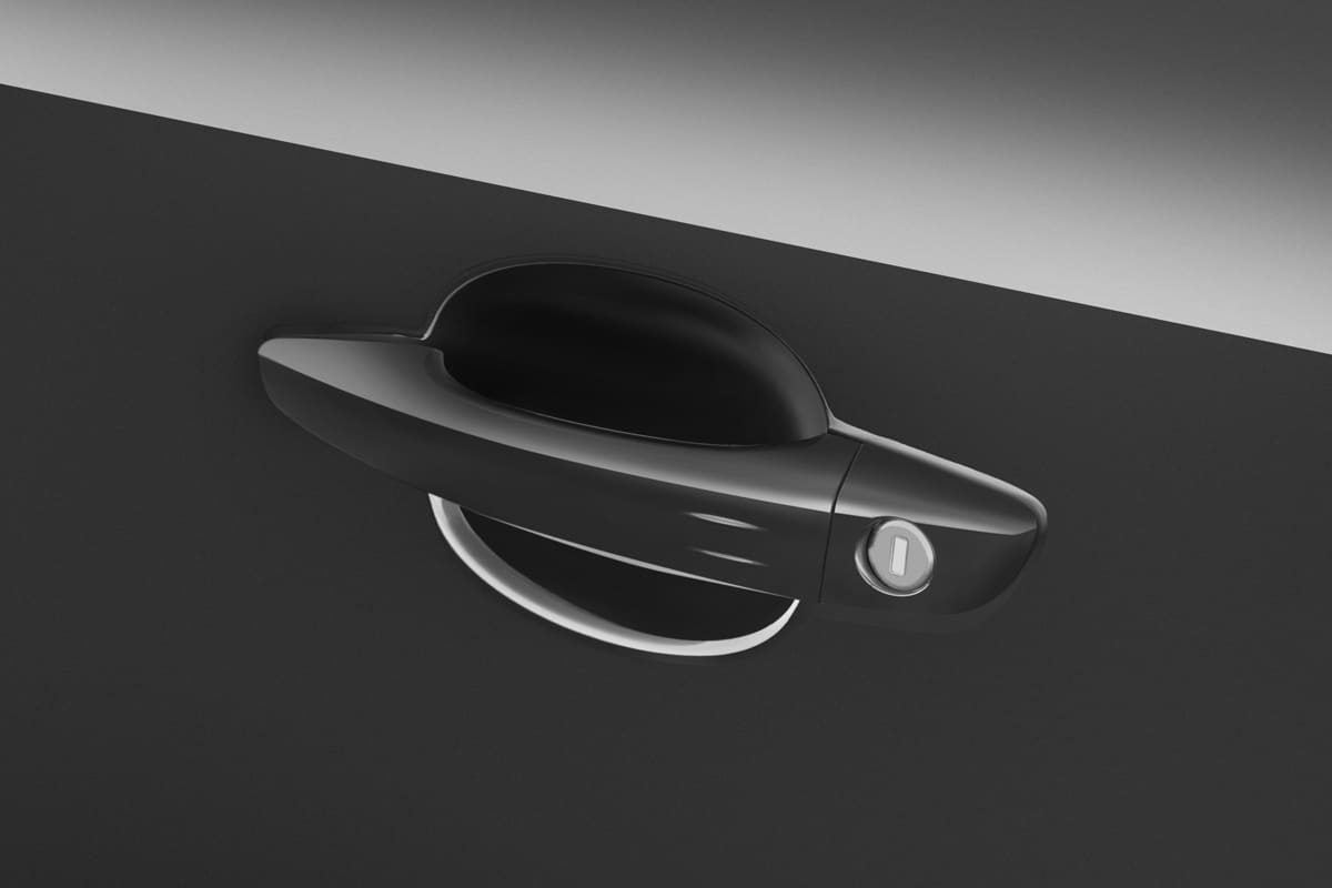 Türgriff eines Opel Vivaro Doppelkabine Kastenwagen