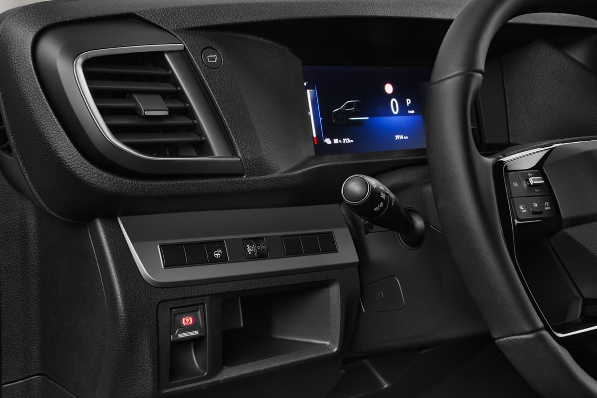 Lüftung eines Opel Vivaro-e Kastenwagen 