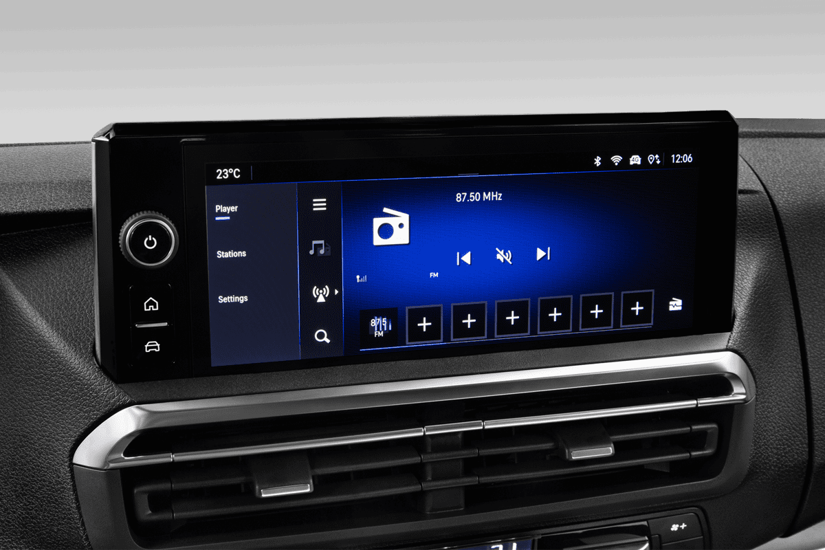 Audiosystem eines Opel Zafira Electric