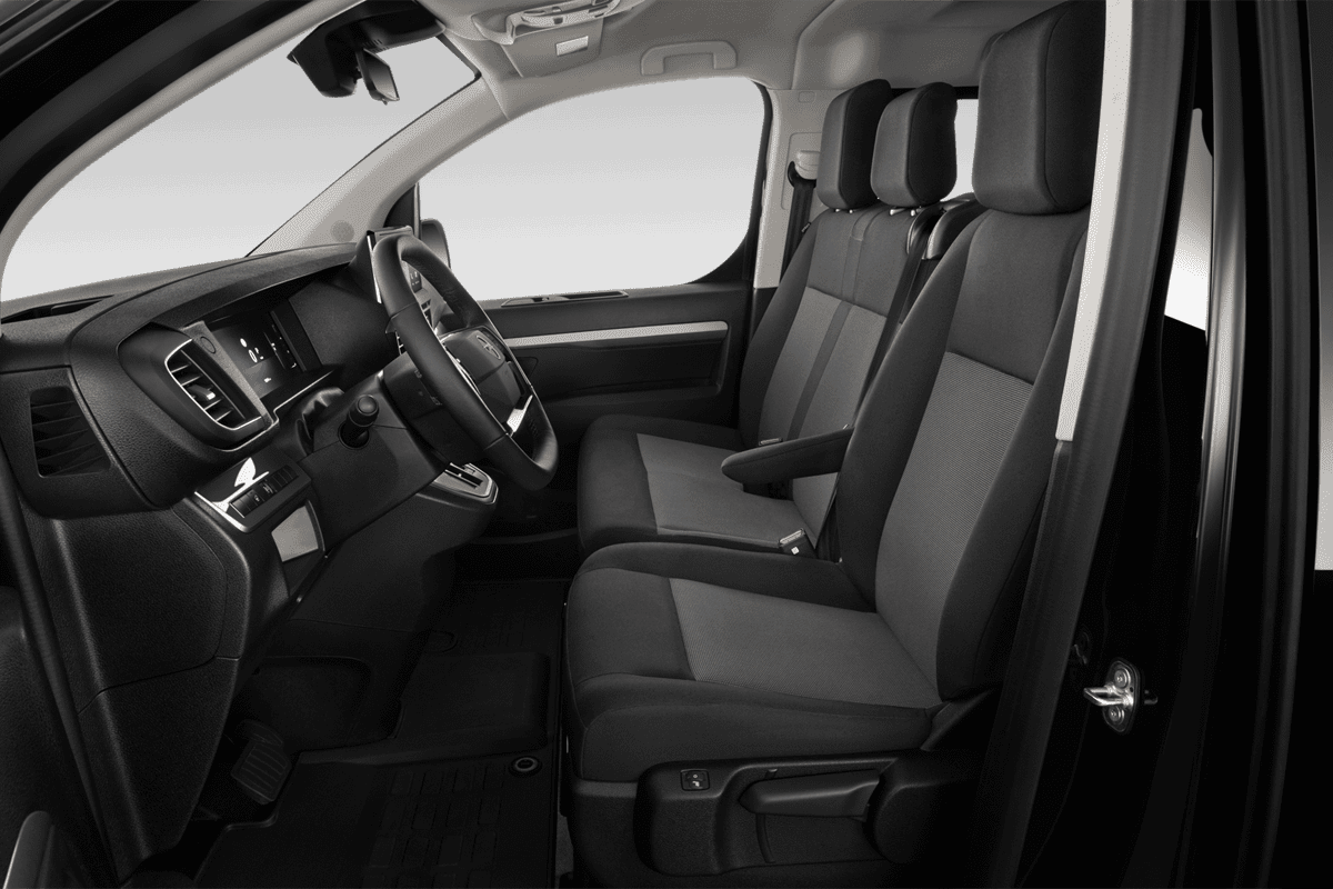 Vordersitze eines Opel Zafira Electric