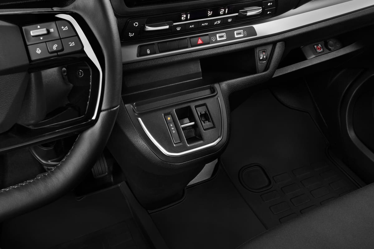 Schaltknüppel eines Opel Zafira Electric