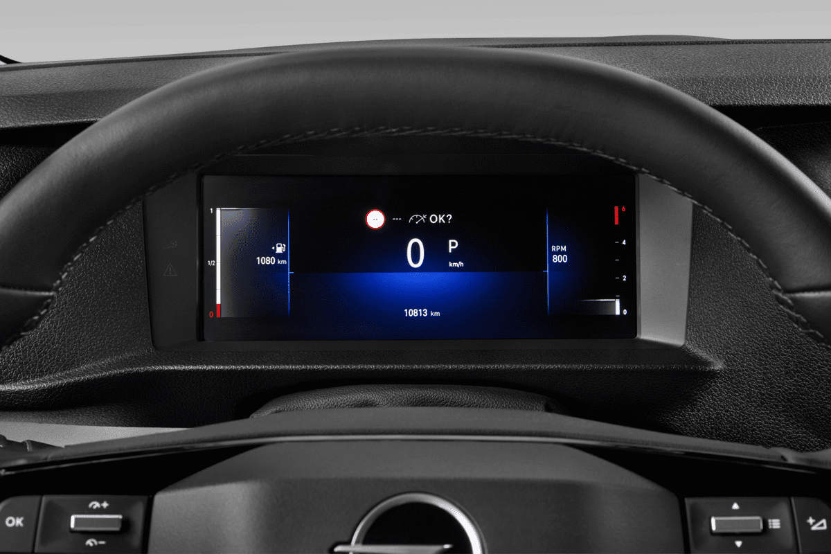 Kombiinstrument eines Opel Zafira Electric