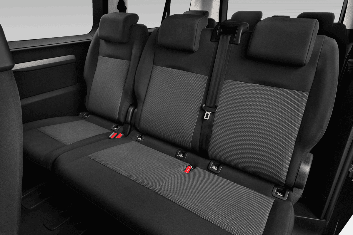 Rücksitzbank eines Opel Zafira Electric