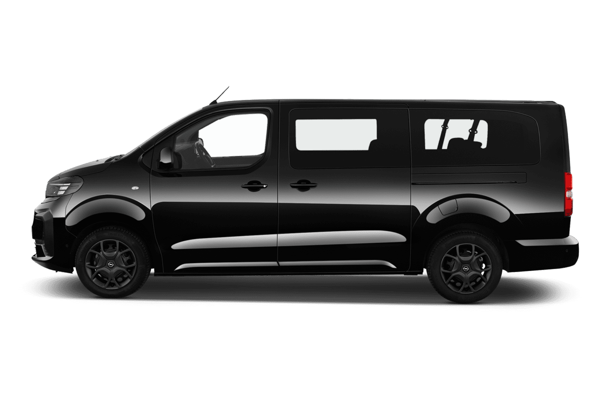 Seitenansicht eines Opel Zafira Electric