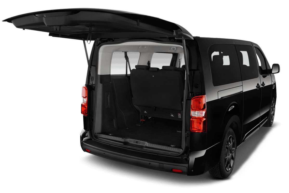 Kofferraum eines Opel Zafira Electric