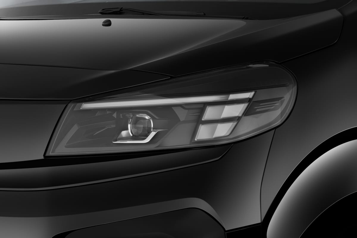 Frontscheinwerfer eines Opel Zafira Electric