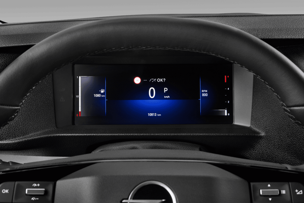 Kombiinstrument eines Opel Zafira Electric