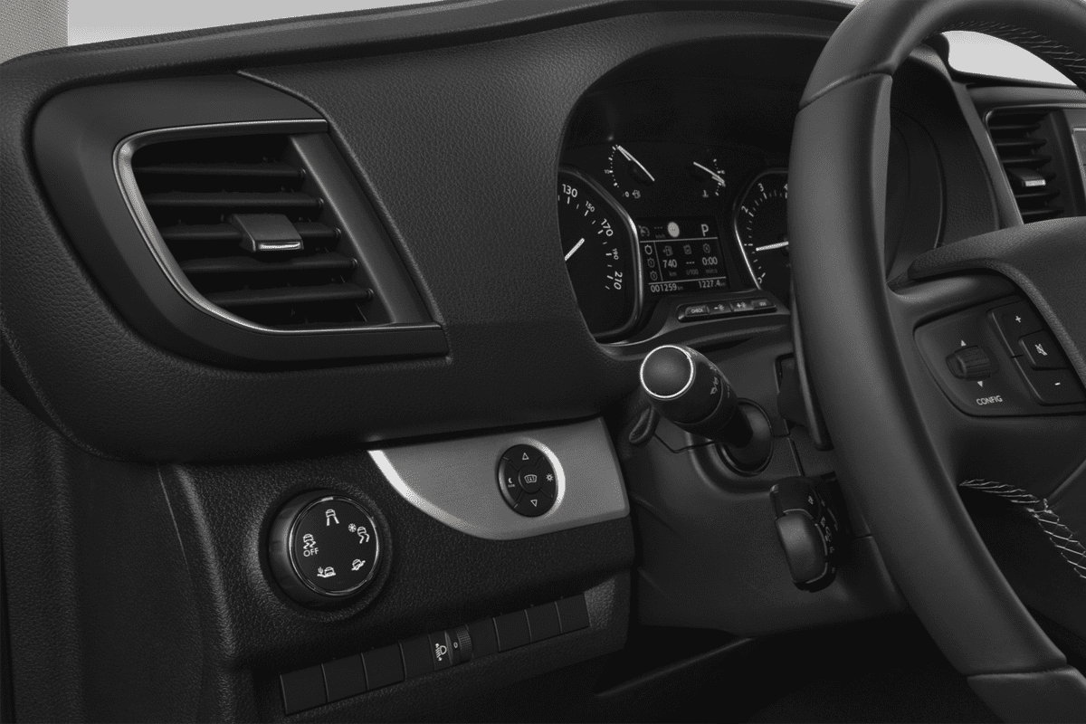 Lüftung eines Opel Zafira Life