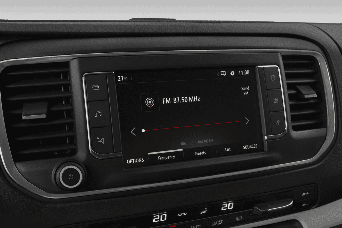 Audiosystem eines Opel Zafira Life