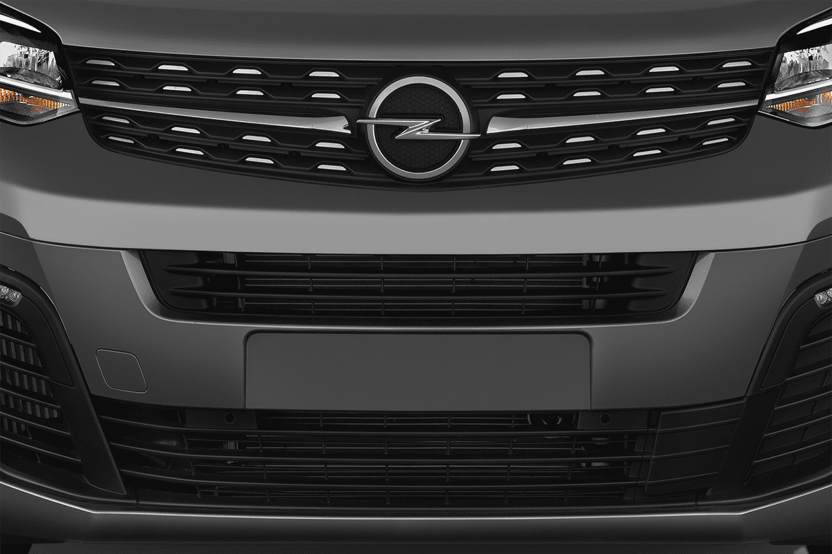 Kühlergrill eines Opel Zafira Life