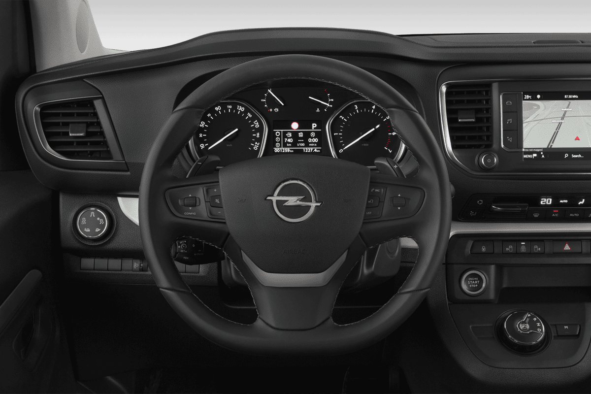 Lenkrad eines Opel Zafira Life