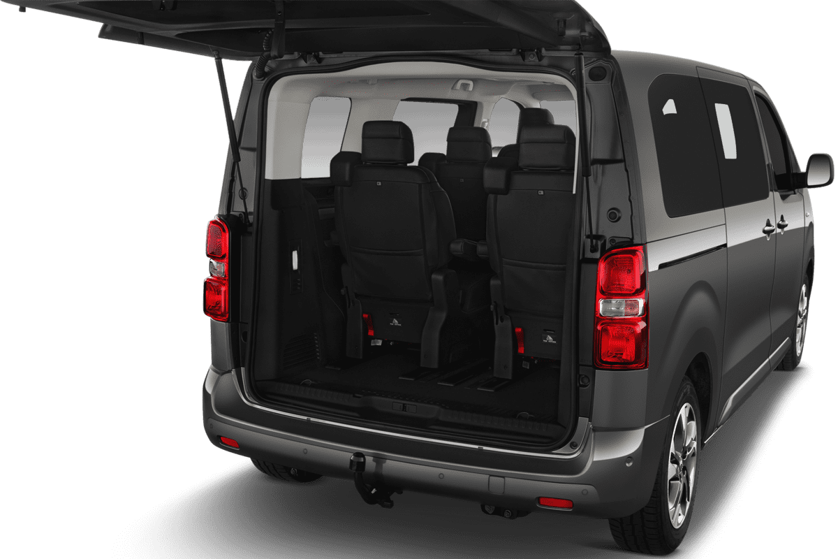 Kofferraum eines Opel Zafira Life