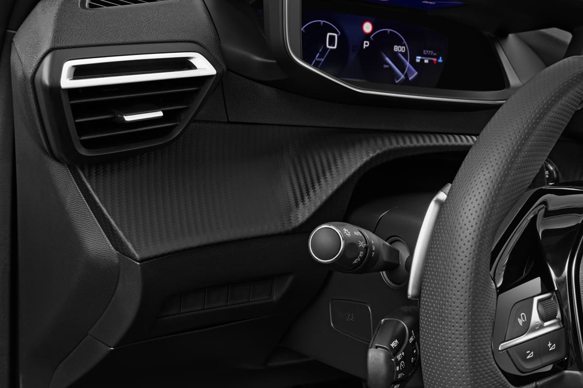 Lüftung eines Peugeot 2008 Hybrid