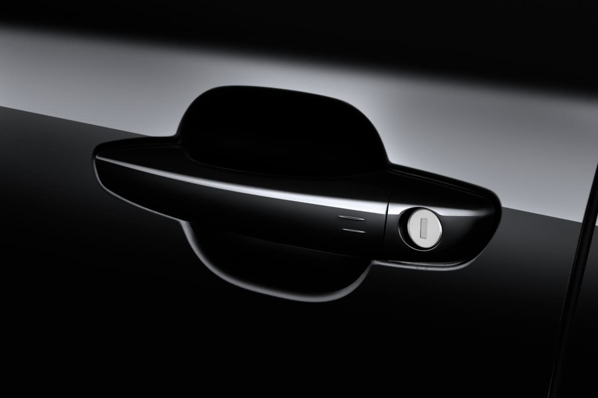 Türgriff eines Peugeot 2008 Hybrid