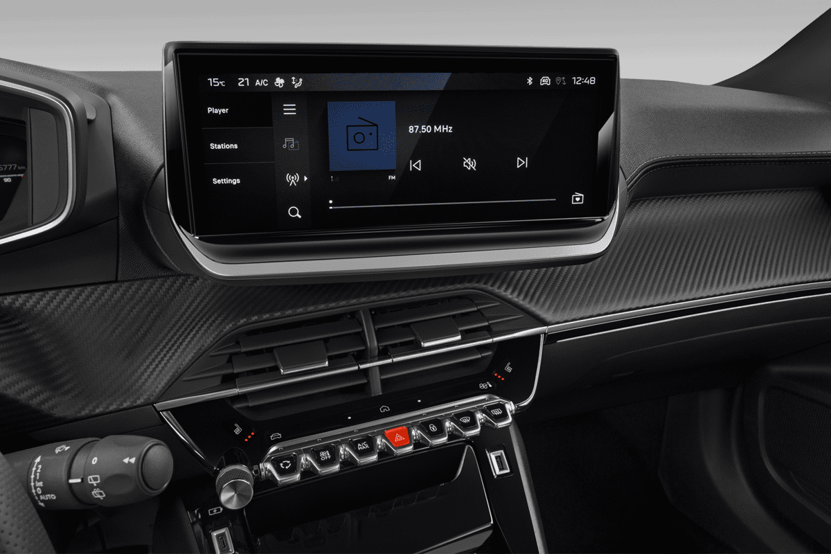Audiosystem eines Peugeot 2008