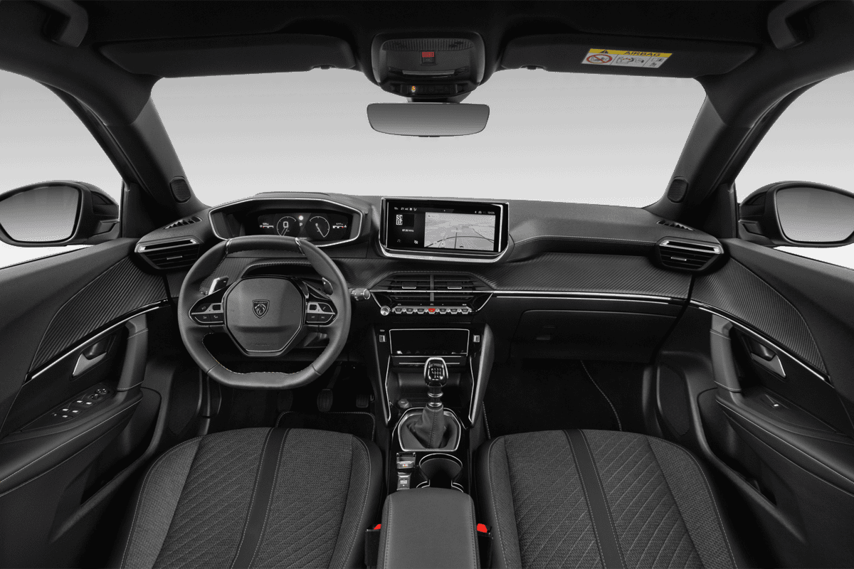 Armaturenbrett eines Peugeot 2008
