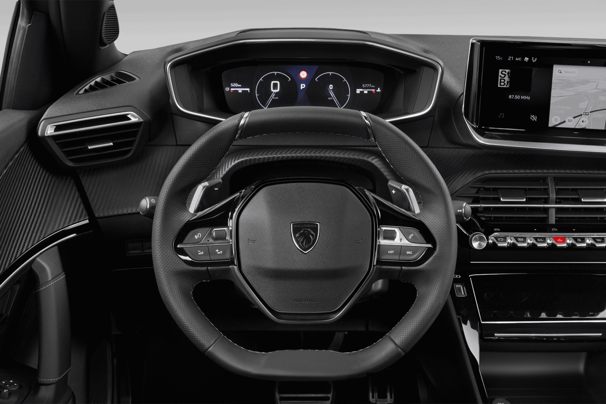 Lenkrad eines Peugeot 2008