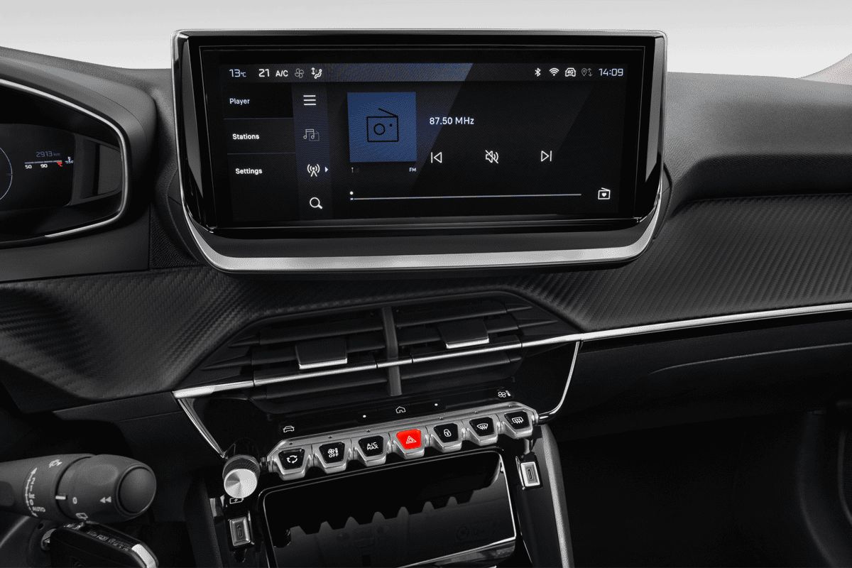Audiosystem eines Peugeot 208