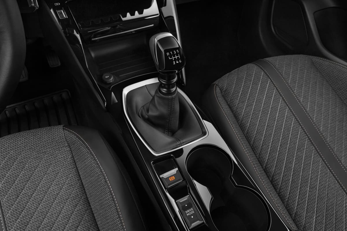 Schaltknüppel eines Peugeot 208