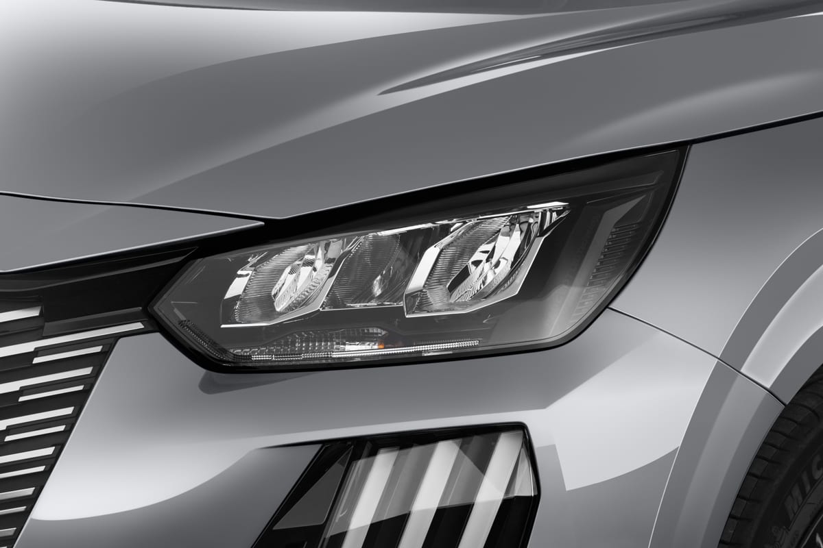 Frontscheinwerfer eines Peugeot 208