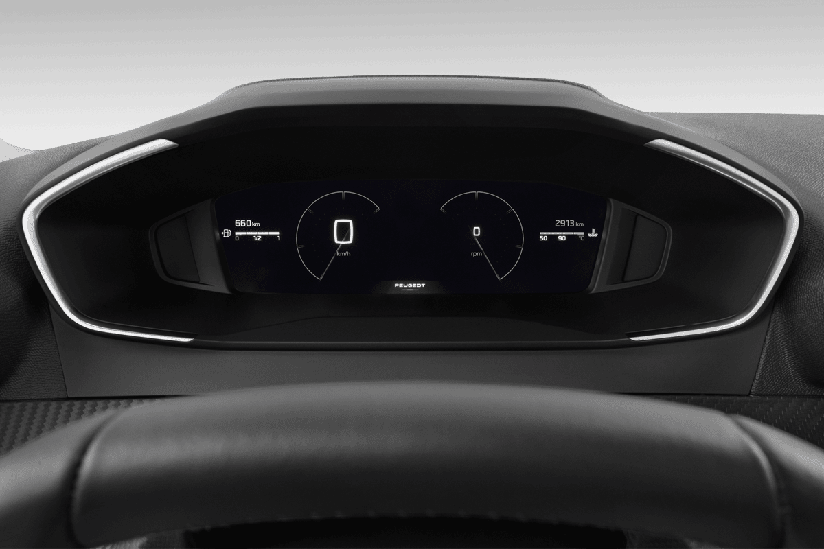 Kombiinstrument eines Peugeot 208