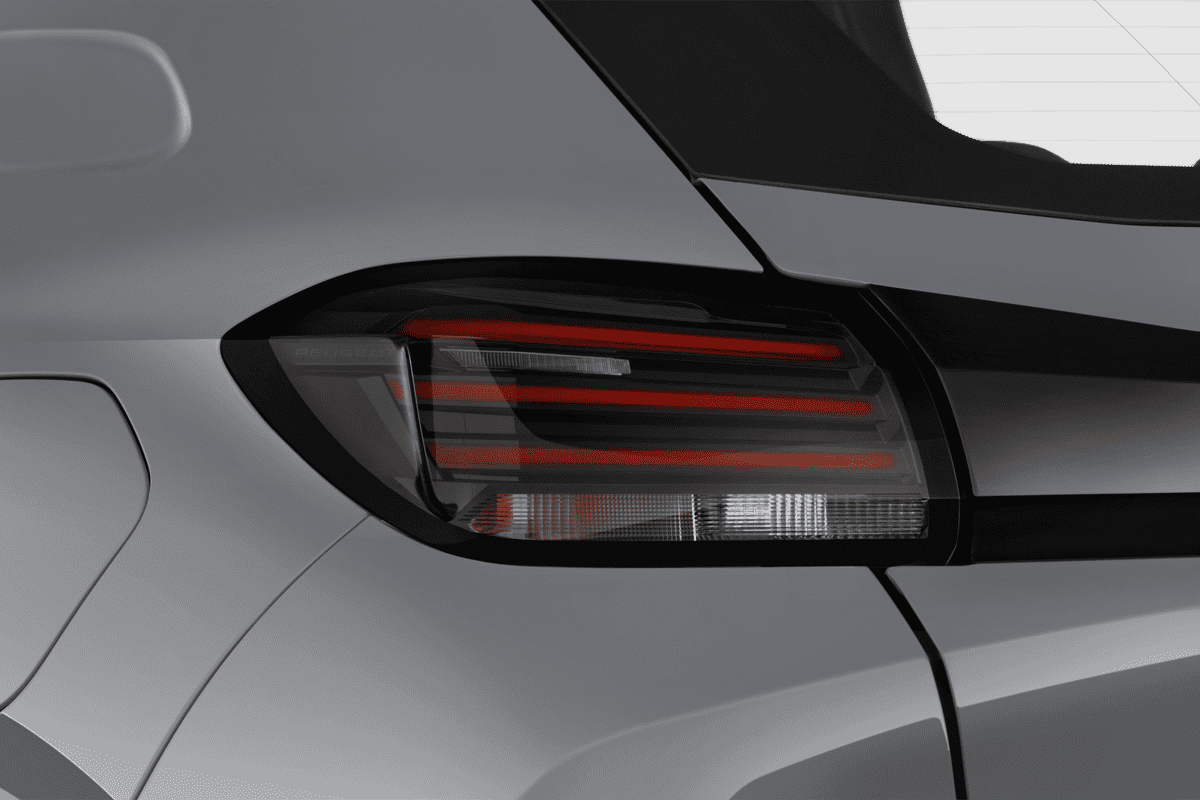 Heckleuchten eines Peugeot 208