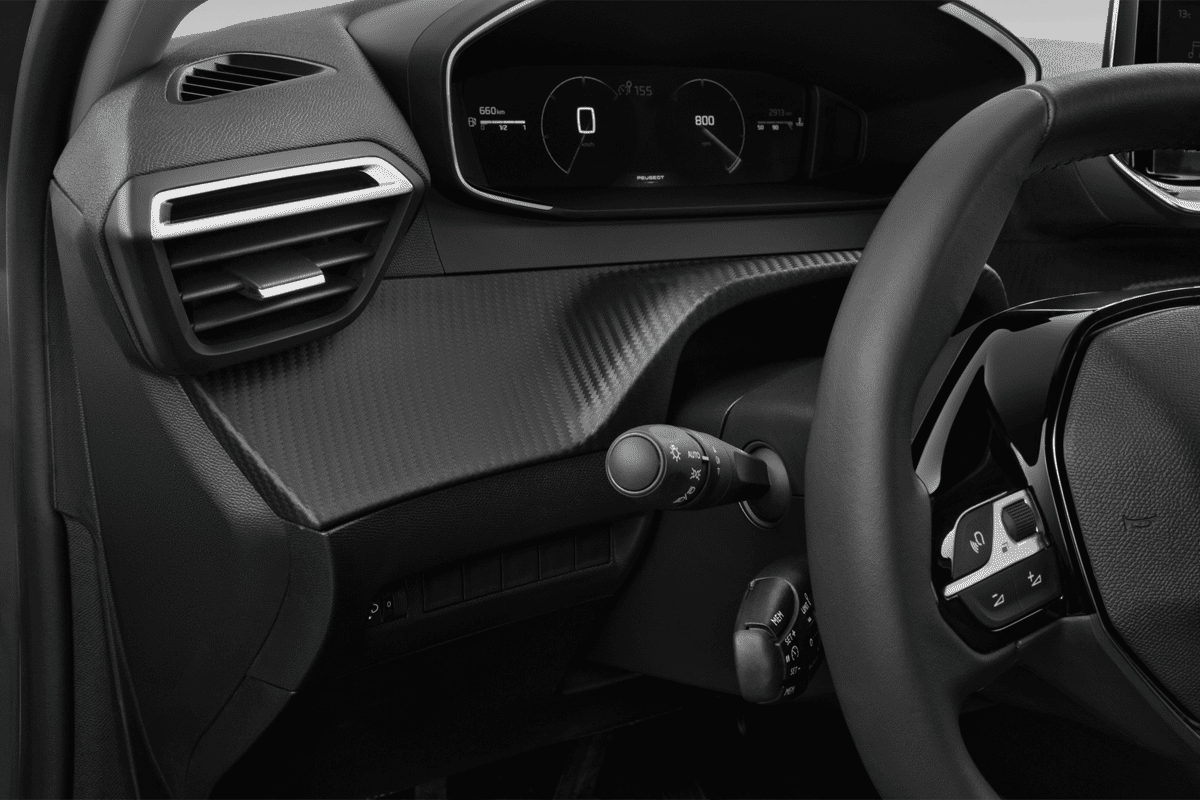 Lüftung eines Peugeot 208