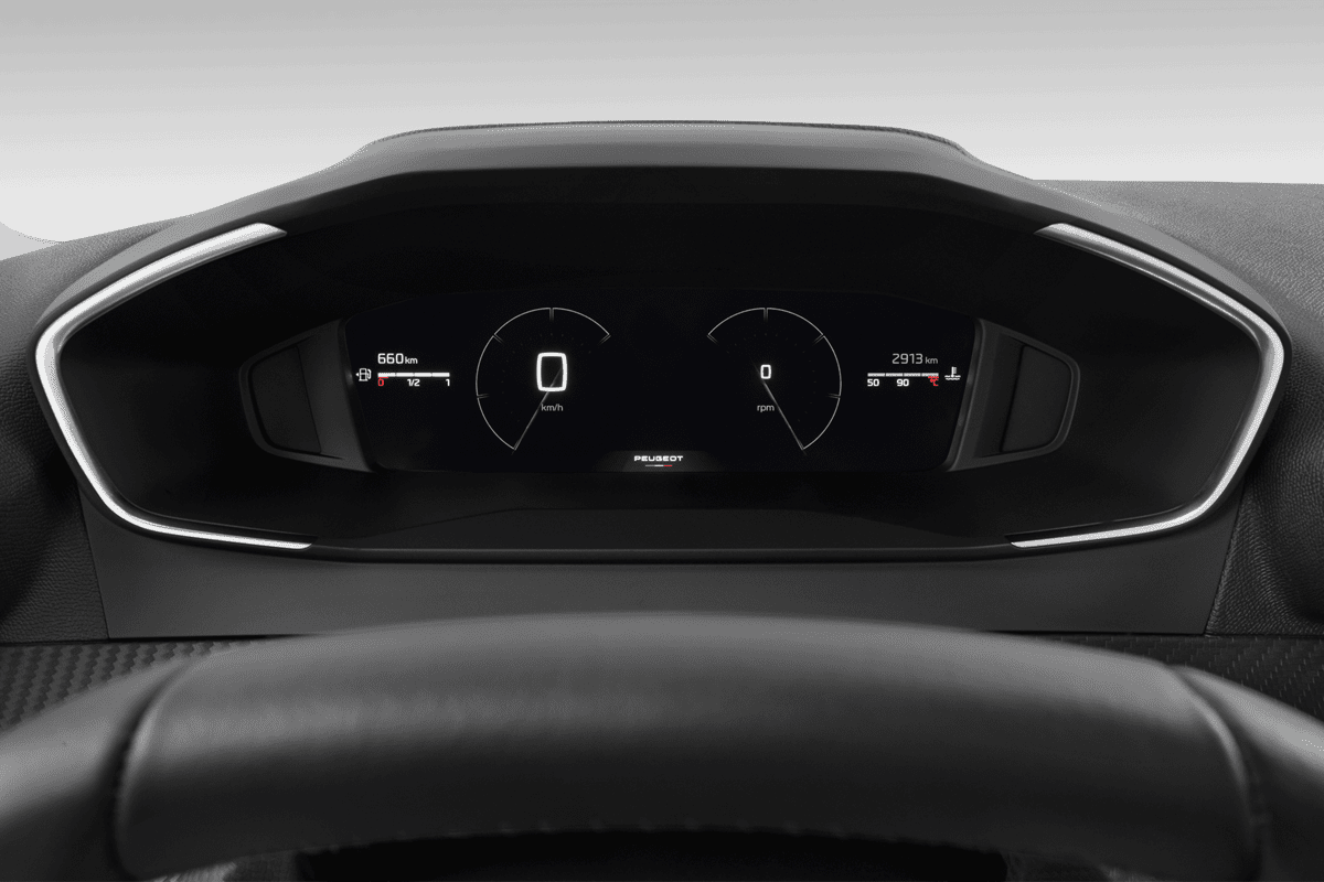 Kombiinstrument eines Peugeot 208
