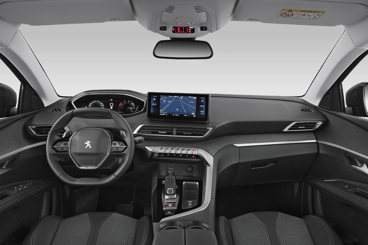 Armaturenbrett eines Peugeot 3008 Roadtrip Plug-In-Hybrid