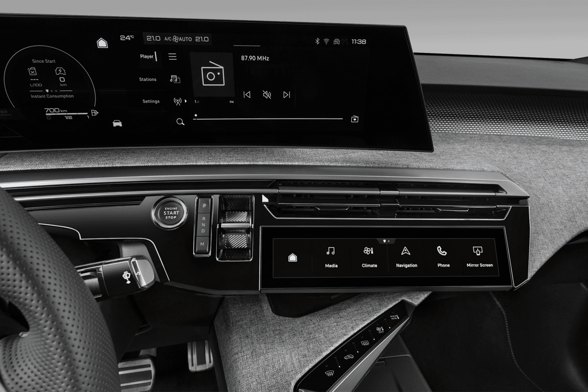 Audiosystem eines Peugeot 3008 Plug-In-Hybrid 